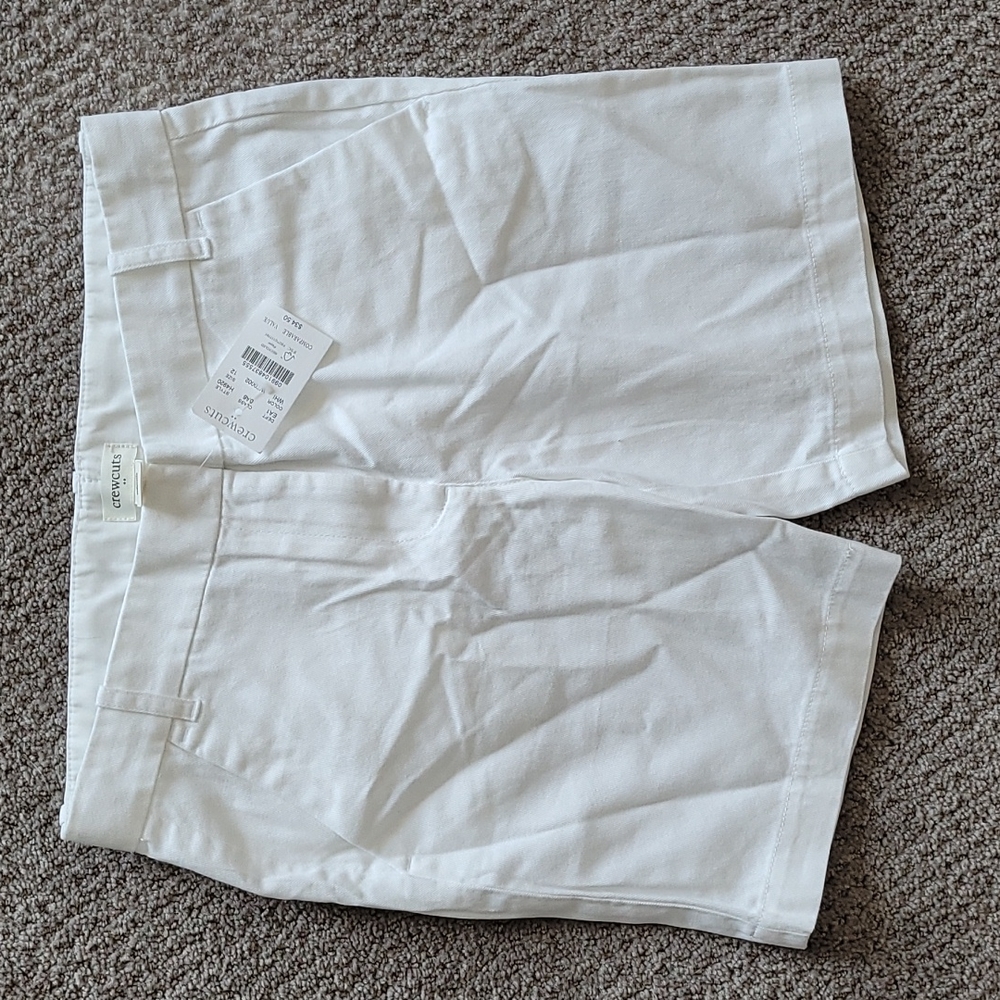 NWT JCrew White Preppy shorts